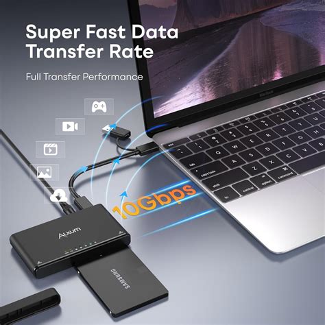 Alxum SATA SSD M.2 NVMe Enclosure - USB C 3.2 10Gbps India | Ubuy