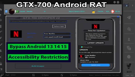 Download GTX-700 RAT V2.4.0 Best Android RAT [ Lifetime Activated ...