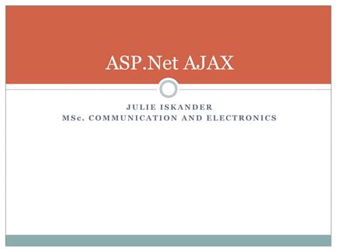 Image result for Ajax ASP.NET Tutorial