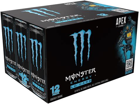 Buy 12 Cans) Monster Energy Lo-Carb, Energy Drink, 16 fl oz Online at ...