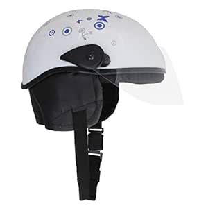 Western Era Unisex Half Helmet for Men & Women | Clear Visor | Comfort ...