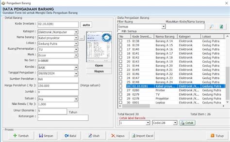 Image result for Tutorial Inventaris Sekolah