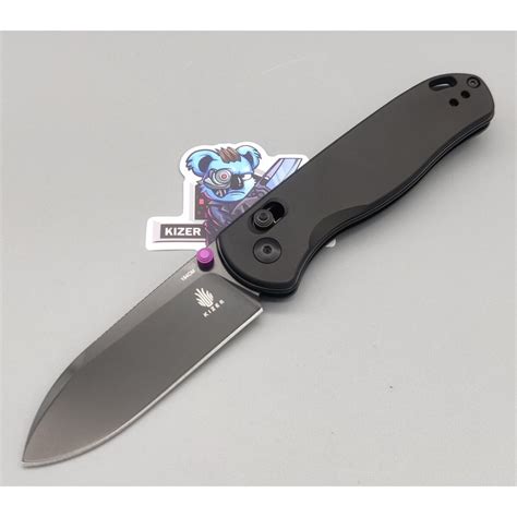 Kizer DROP BEAR Clutch Lock Folder Black, 118,95