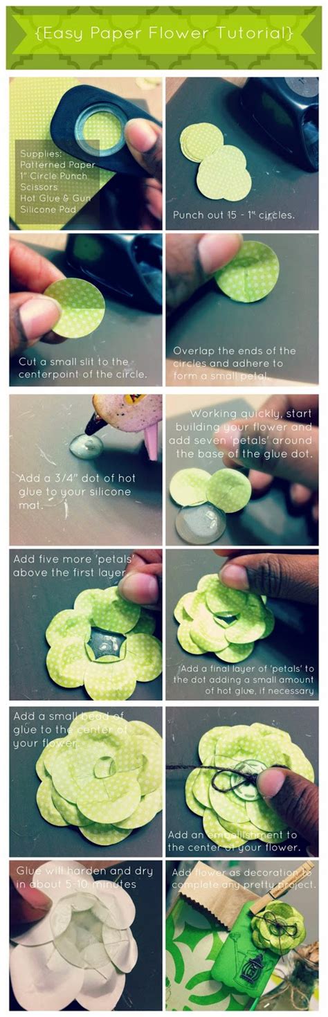 Image result for Paper Flower Tutorial Easy