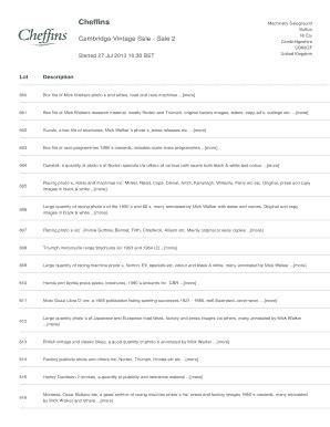 Fillable Online Cheffins - i-bidder Fax Email Print - pdfFiller