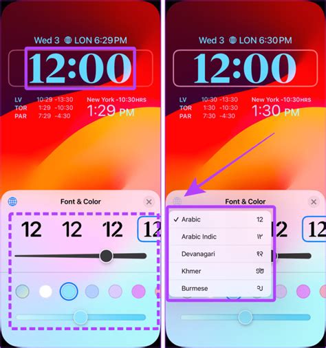 Image result for Add Clock to Lock Screen On iOS