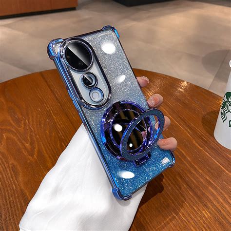 Vivo V40 Pro 5G Luxury Shimmer Mirror Back Shockproof Airbag Case ...