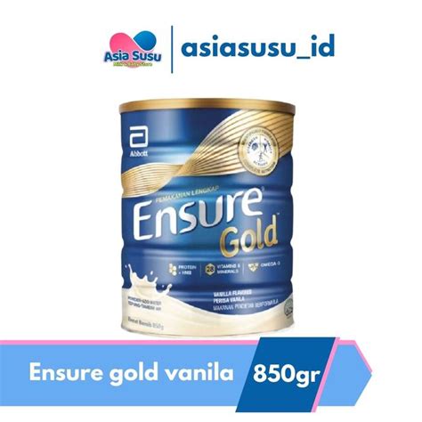 Jual ENSURE GOLD VANILA COKLAT 380 GR 850 GR / SUSU KESEHATAN TULANG ...