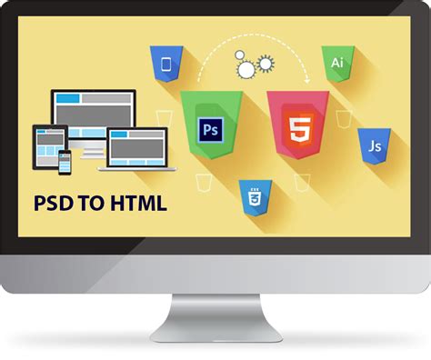Image result for PSD Files to HTML