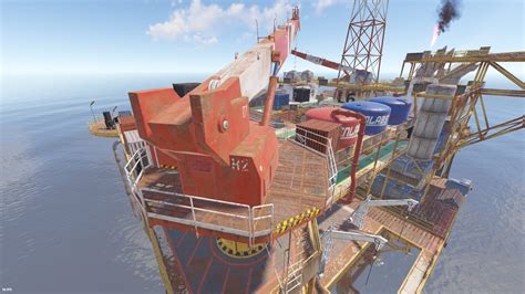 Image result for Large Oil Rig Map Rust