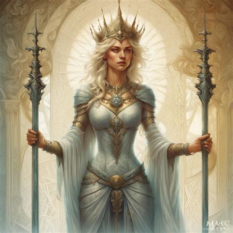 Queen of Swords - AI Generated Artwork - NightCafe Creator
