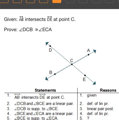 Linear Pair Postulate