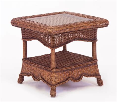 Elegant Wicker End Tables: Style and Function in Home Decor