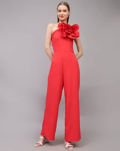 Buy Red Jumpsuits &Playsuits for Women by Shein Online | sheinindia.in