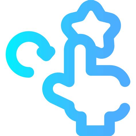 Star feedback loop Super Basic Omission Gradient icon | Freepik