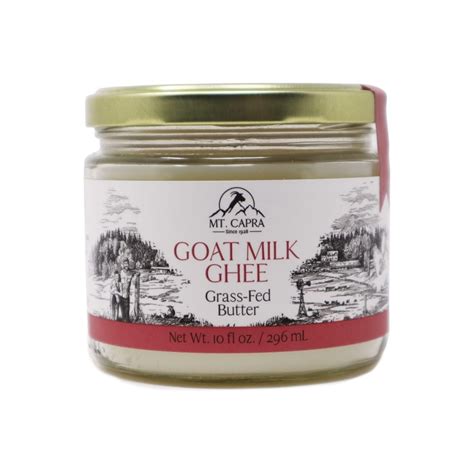 Mt Capra Goat Milk Ghee Grass Fed Clarified Butter High | Desertcart INDIA