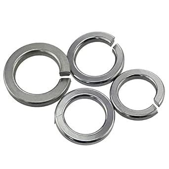Split Lock Washers Spring Washers All Size from M1.6-M24 A2 304 ...