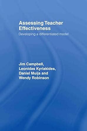 Buy Assessing Teacher Effectiveness: Different models Book Online at ...