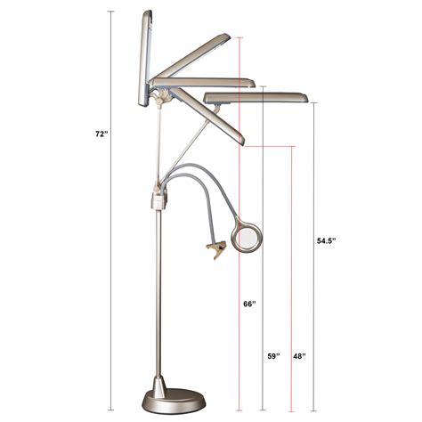 OttLite | Ultimate 3-in-1 Craft Floor Lamp | Craft Lamp | Craft Table ...