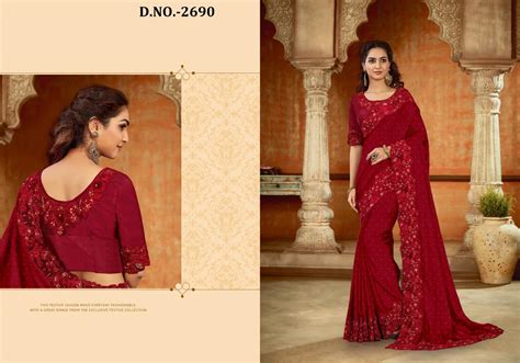 Nari Destiny Wholesale Embroidered Indian Saree Blouse - textiledeal.in