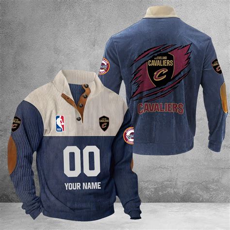 Cleveland Cavaliers Sport Buttoned Collar SweatShirt – Nousty