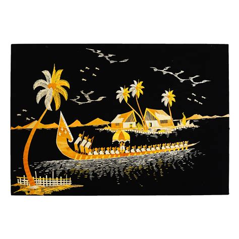 Kerala Straw Art Village Scene - Handcrafted Rural Life – Culturati