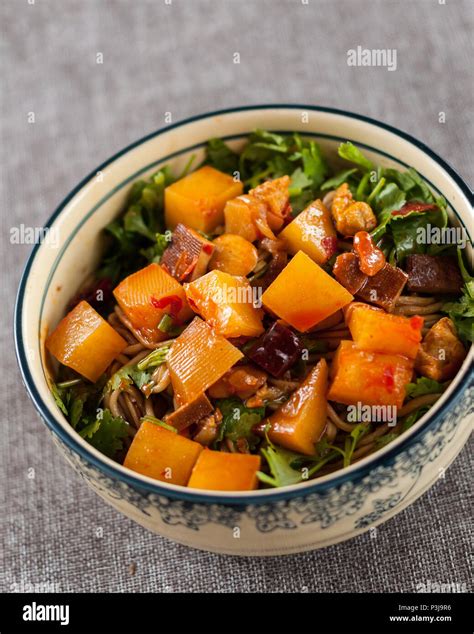 Chinese noodles sauce Stock Photo - Alamy