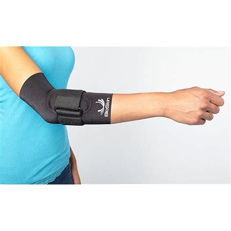 Buy BIOSKIN Tennis Elbow Brace - Elbow Compression Sleeve with Support ...