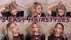 Hairstyles For The New Year by How To 5 Easy Hairstyles For Hair Hairstyles For The New Year