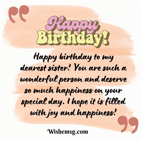 200+Birthday Wishes For Sister-"Sister Birthday Messages" - Wishemsg.Com