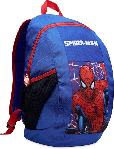 Amazon.com | Marvel Spiderman Kids Backpack with Water Bottle Pocket ...