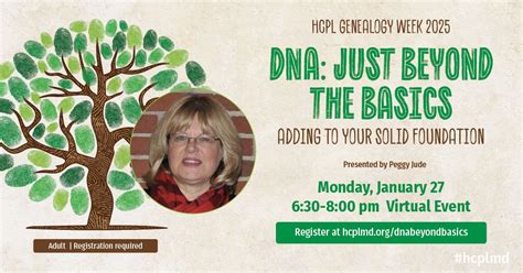 Genealogy Week! DNA: Just Beyond the Basics – Adding to Your Solid ...
