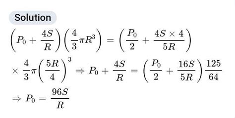 A container filled with air under pressure p0 - Brainly.in