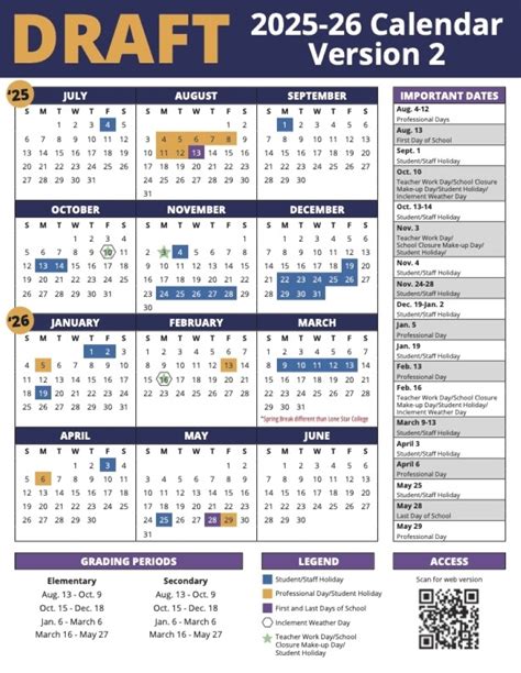 Prosper Isd 2024 - 2025 Calendar Printable | Calendars 2025