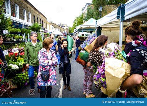 Columbia Road Market in London Editorial Photography - Image of london ...