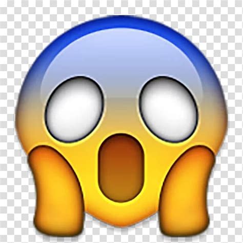 Emoji shocked , Apple Color Emoji Surprise Sticker, Emoji transparent ...