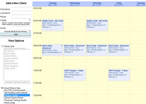 Personal Trainer Client Management Software 的图像结果