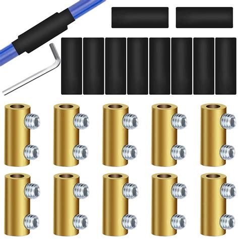 Wire Connectors 10Pcs 6 AWG with Heat Shrink Tubes for Wiring Projects ...