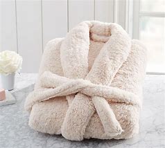 Image result for Blush Teddy Bear Faux Fur Slippers, Large