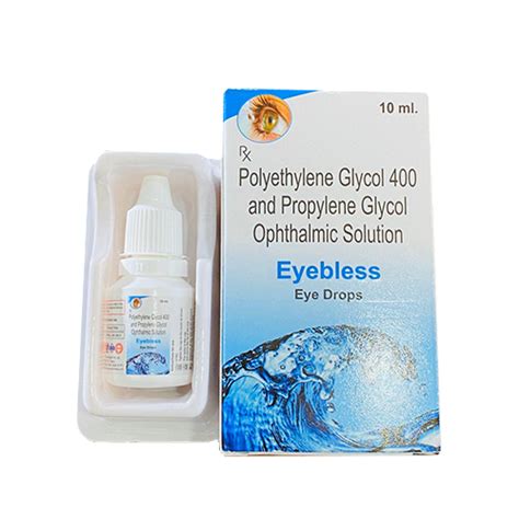 Polyethylene Glycol 400 + Propylene Glycol Ophthalmic Solution Eye Dro