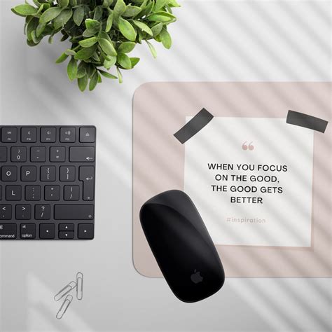 Focus On The Good 3mm anti skid mouse pad