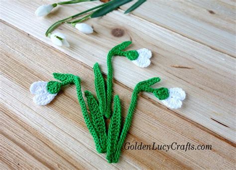 Image result for Snowdrop Crochet Pattern