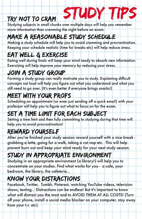 Study Guide Tips 的图像结果