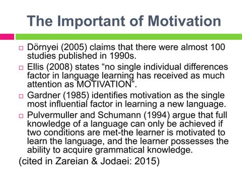 Image result for Motivation in Second Language Learning