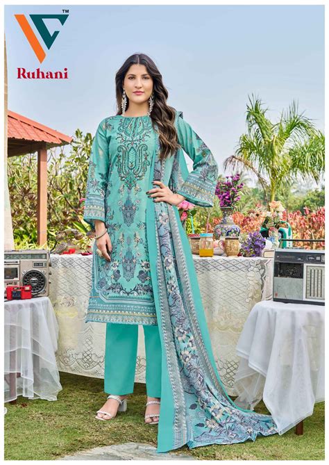 Vandana Fashion Ruhani Vol 35 Unstitch Cotton Dress Material