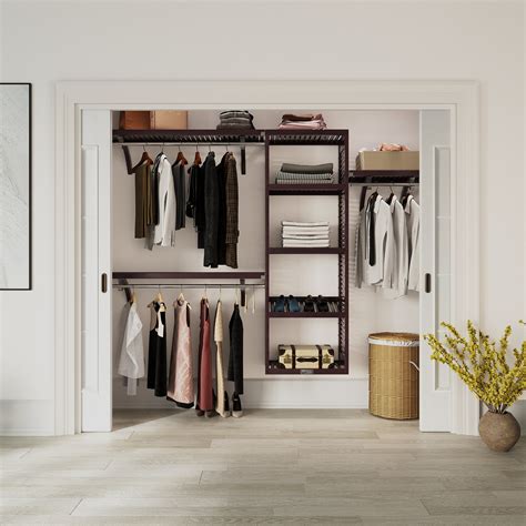 John Louis Home Solid Wood Reach-In Closet System & Reviews - Wayfair ...