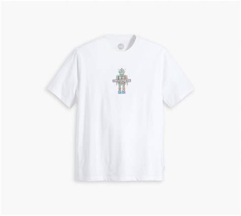 Silvertab™ Relaxed Fit Short Sleeve T-shirt - White | Levi's® US