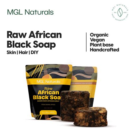 Raw African Black Soap – MGL Naturals