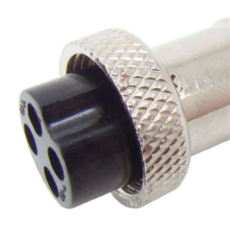 MX M-16 MIC Plug Male Connector 4 Pin Plug (MX-397) buy online at Best ...