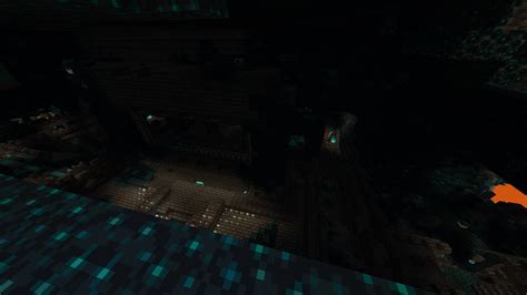 Stronghold in the deep dark with 0 eyes on the portal, is this rare? : r/Minecraft